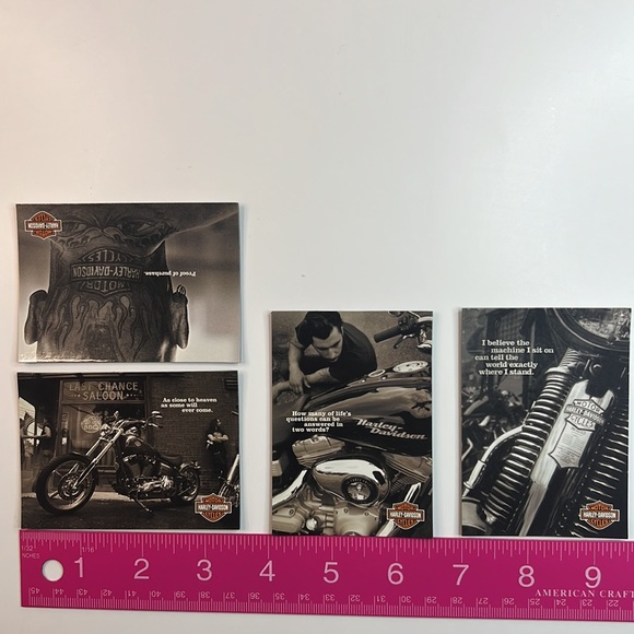 Harley-Davidson Open House Full Metal Attraction 2007 Dealer Only Tattoo Magnets - Picture 10 of 16